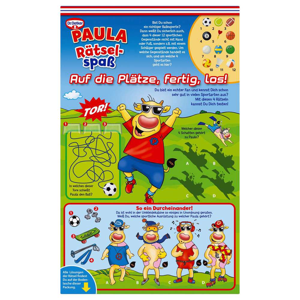 Produktabbildung Dr. Oetker Müslispaß, Paula Erdbeere 