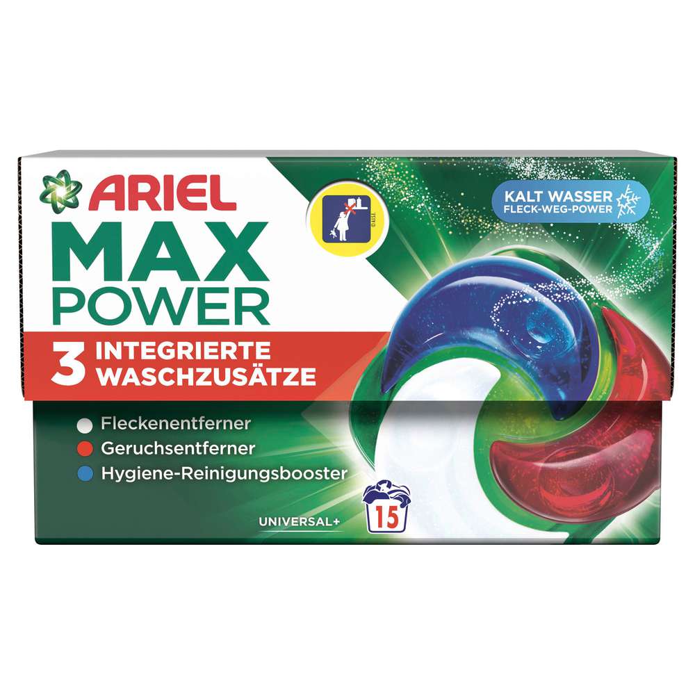 Produktabbildung Ariel Universal-Waschmittel Pods MaxiPower