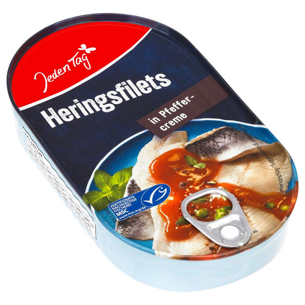 Produktabbildung Jeden Tag Heringsfilet Pfeffersauce