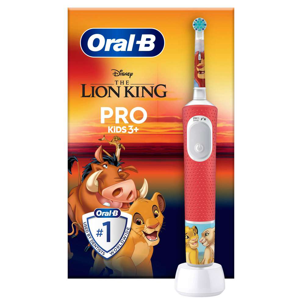 Produktabbildung Oral-B Elektrische Zahnbürste Pro Kids 3+, König der Löwen