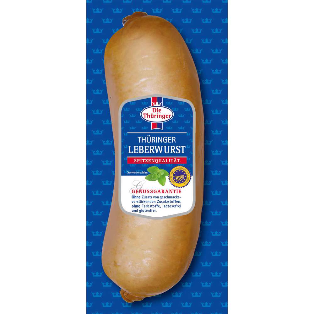 Produktabbildung Die Thüringer Thüringer Leberwurst in der Krause