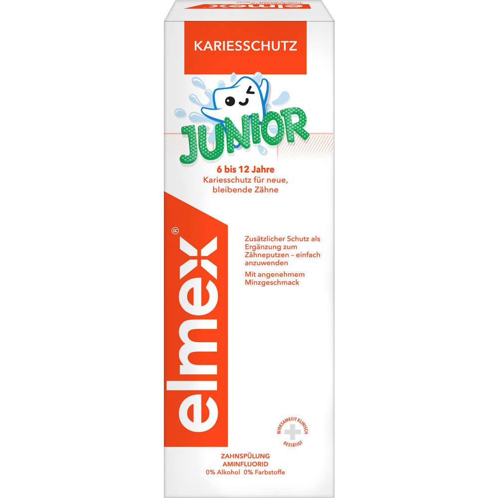Produktabbildung elmex Kinder-Zahnspülung Junior, 6-12 Jahre