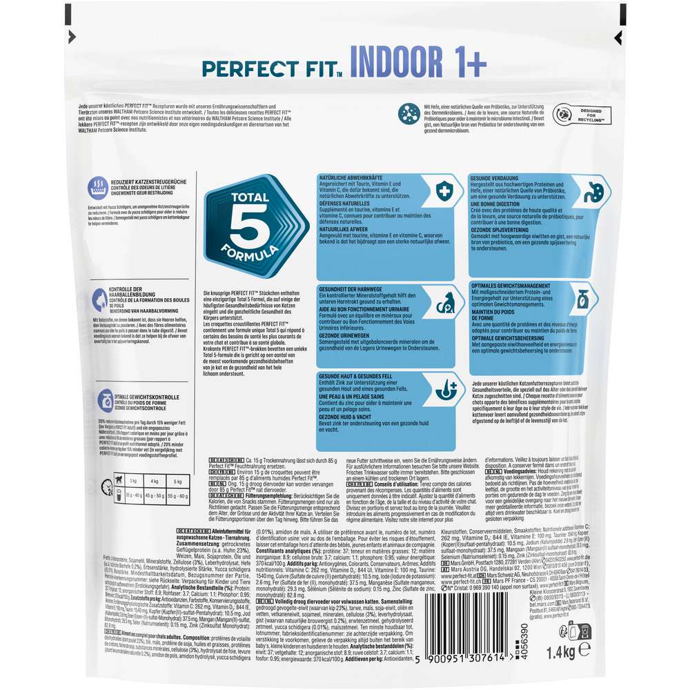 Produktabbildung Perfect Fit Katzen-Trockenfutter, Indoor, Huhn