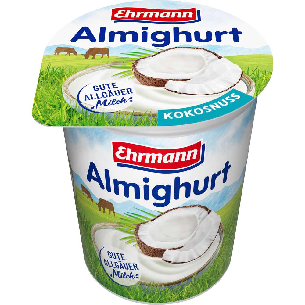 Produktabbildung Ehrmann Fruchtjoghurt Almighurt, Kokosnuss