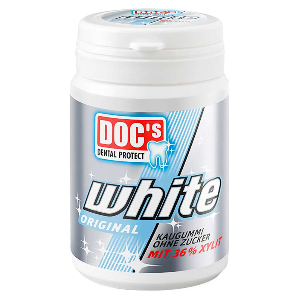 Produktabbildung Doc's Kaugummi White Original 36% Xylit