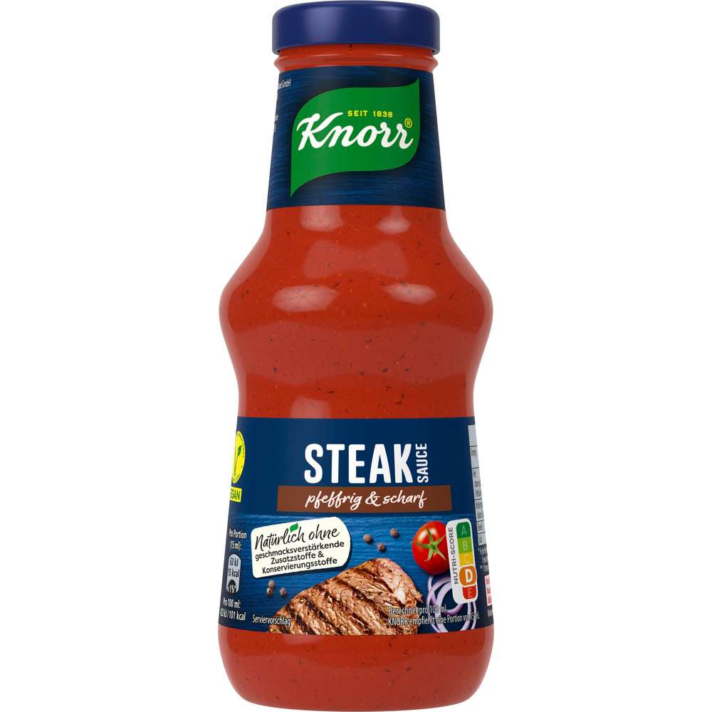 Produktabbildung Knorr Grillsoße Schlemmersauce, Steak