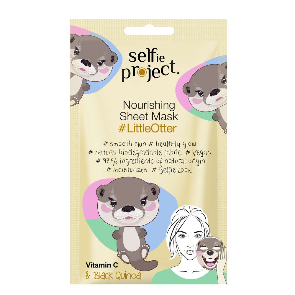 Produktabbildung Selfie Project Tuchmaske Little Otter