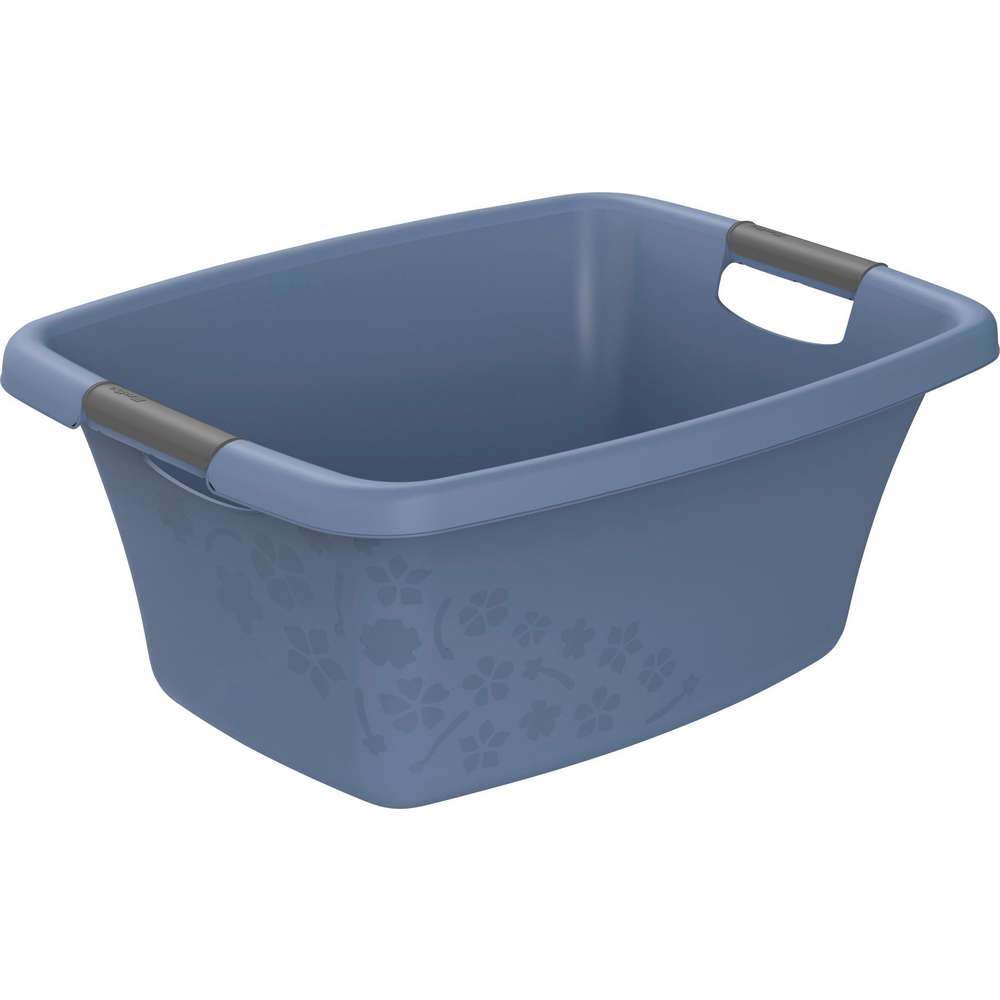 Produktabbildung Rotho Wäschewanne Flowers, 25 l, Horizon Blue