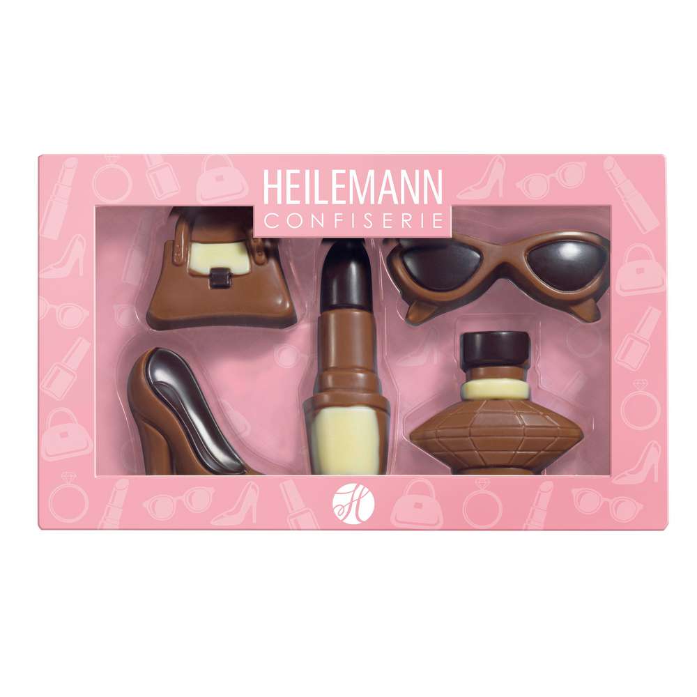 Produktabbildung Heilemann Schoko-Figuren Girls, Edelvollmilch