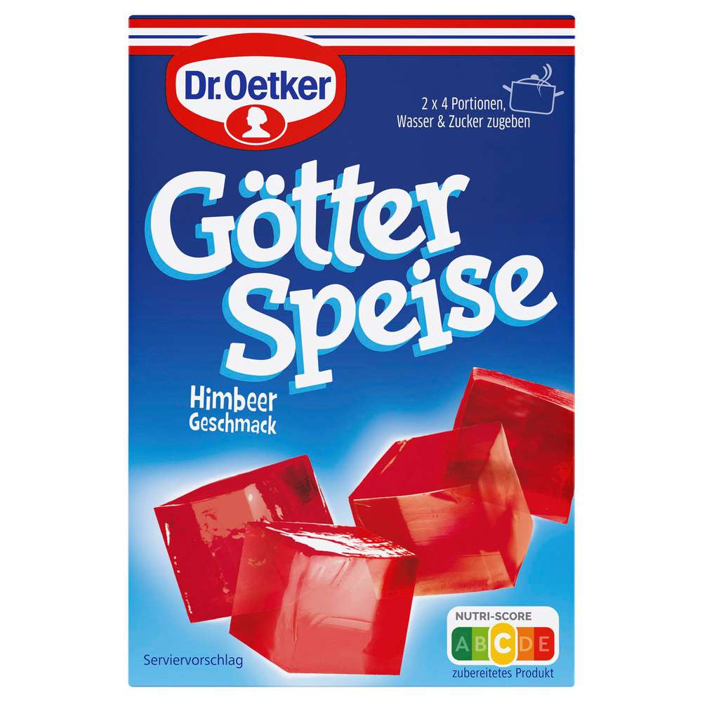 Produktabbildung Dr. Oetker Götterspeise, Himbeere