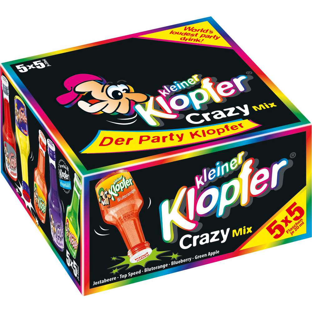 Produktabbildung  Crazy Mix, Der Party Klopfer, 15-18% Vol.