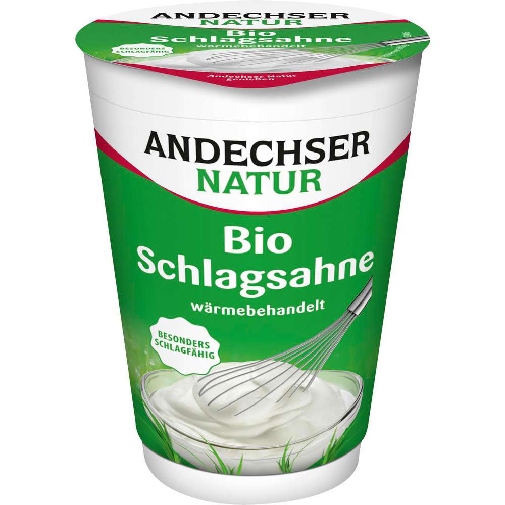 Produktabbildung Andechser Bio Schlagsahne 32% Fett