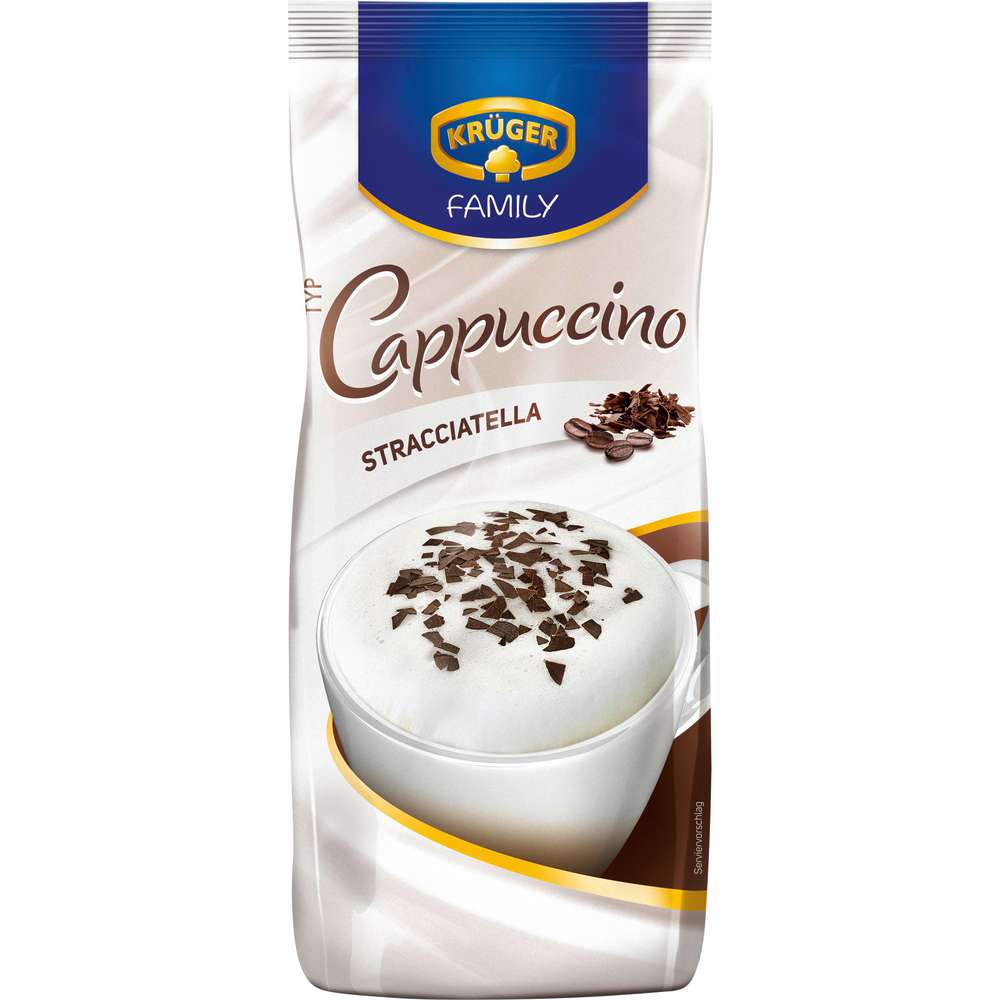 Produktabbildung Krüger Cappuccino Stracciatella, Nachfüllbeutel