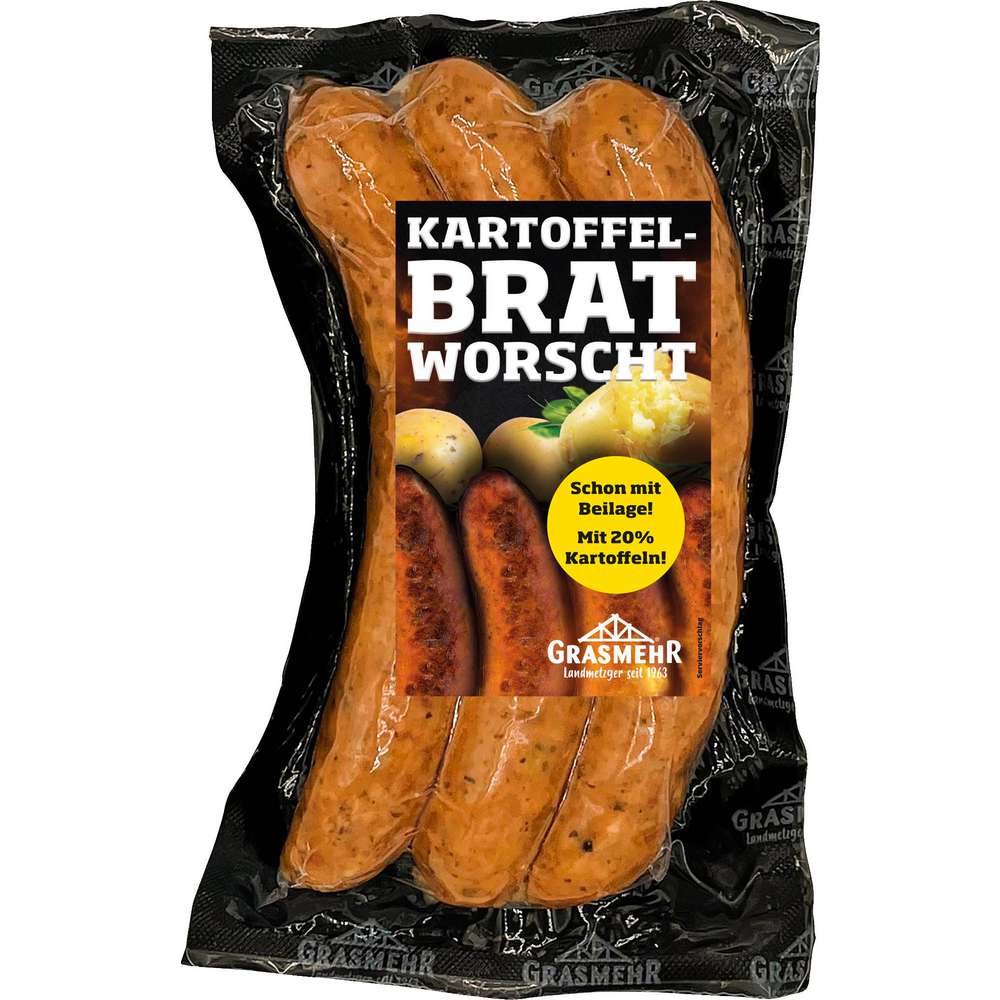 Produktabbildung Grasmehr Kartoffelbratwurst