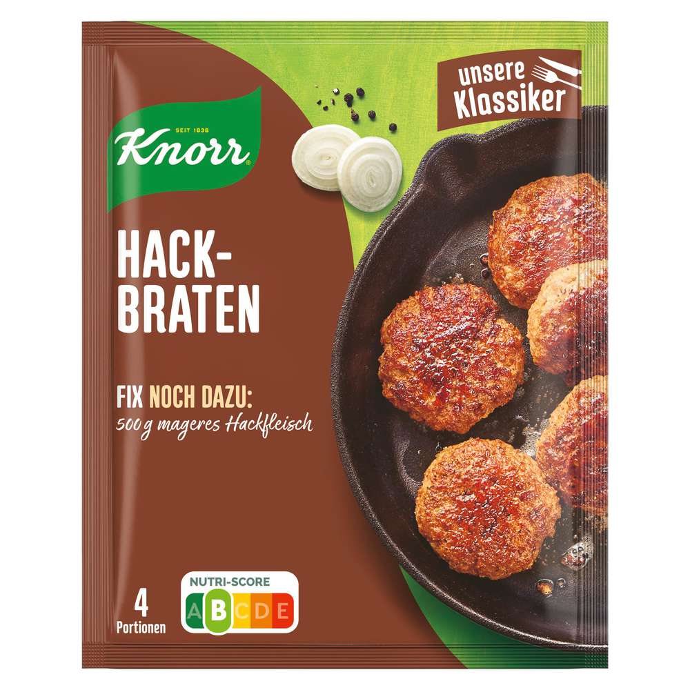 Produktabbildung Knorr Fix-Würzmischung, Hackbraten