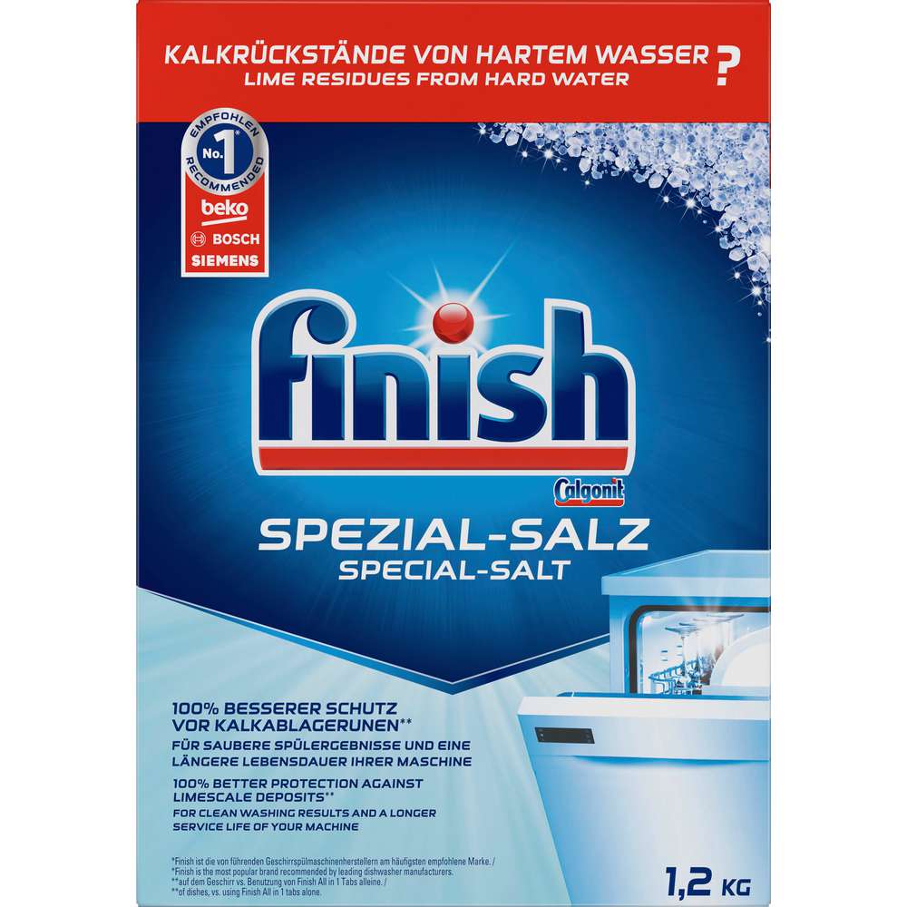 Produktabbildung Finish Spülmaschinen Salz, Regulär