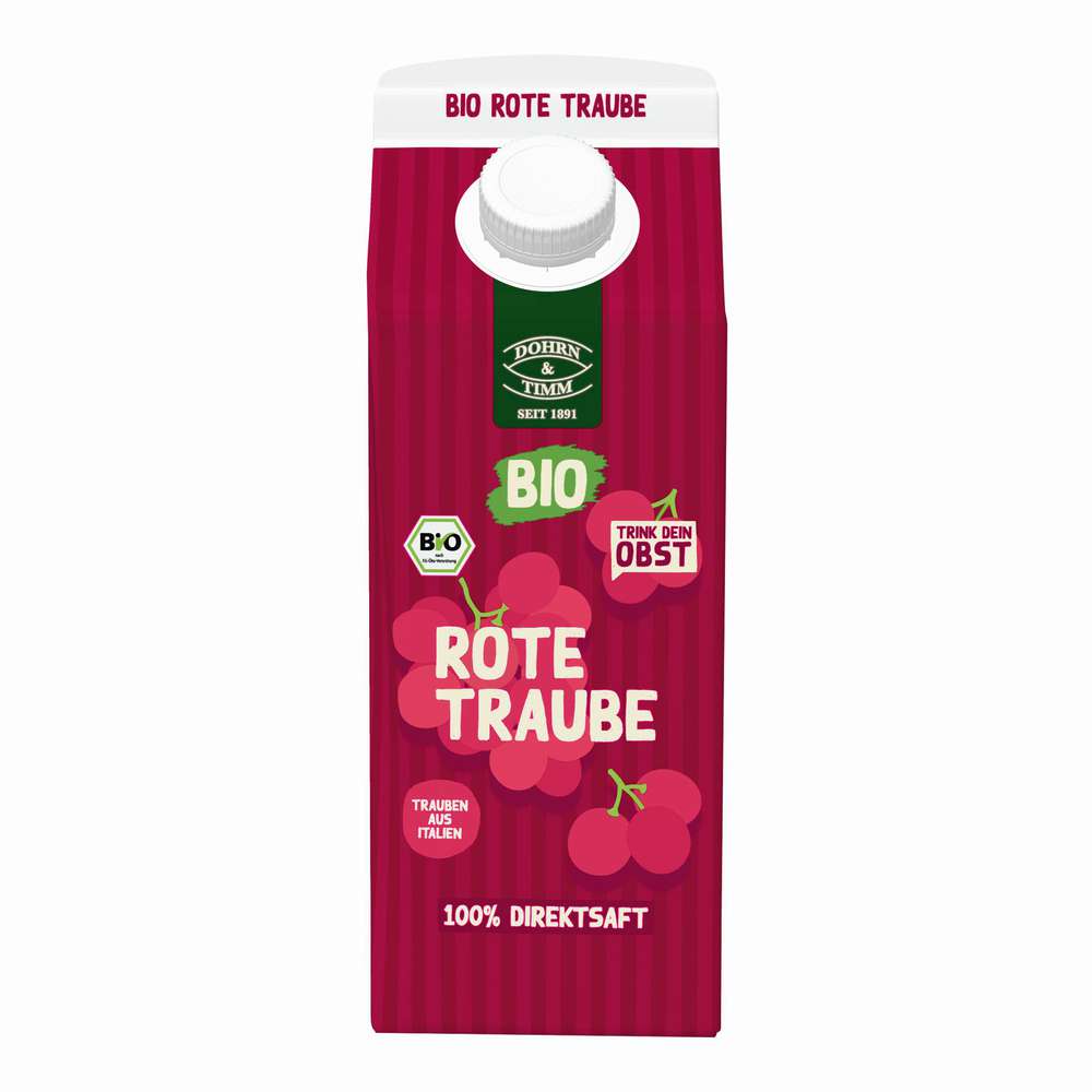 Produktabbildung Dohrn & Timm Bio Roter Taubensaft 
