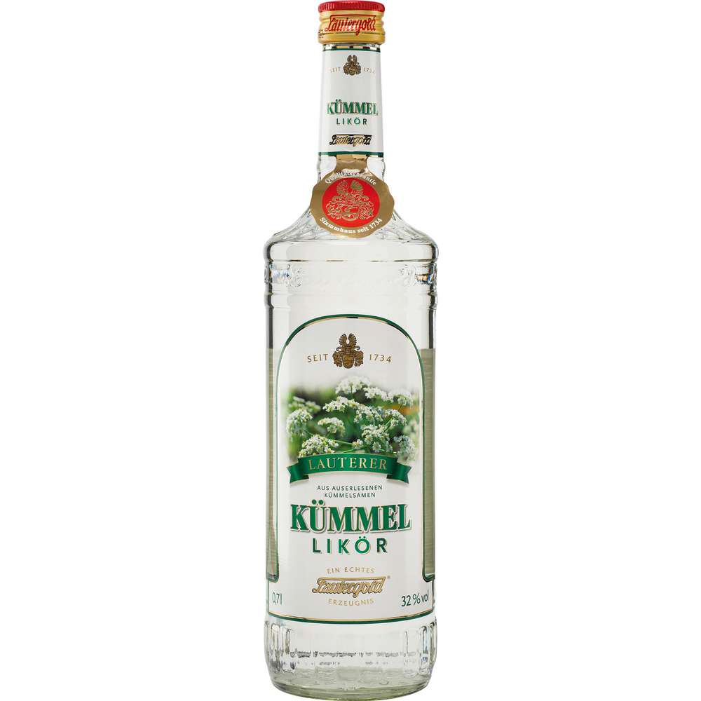 Produktabbildung Lautergold Kümmel Likör 32 %