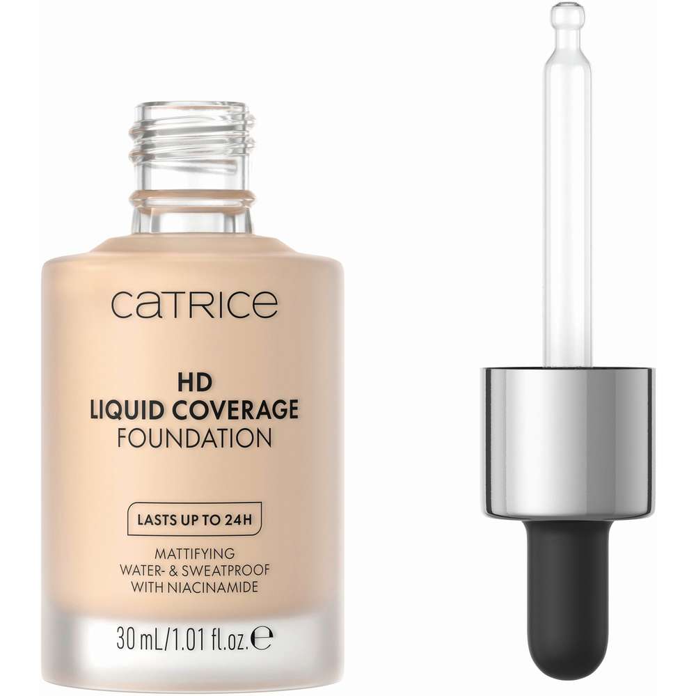 Produktabbildung Catrice Make-Up HD Liquid Coverage Foundation, Light Beige 010