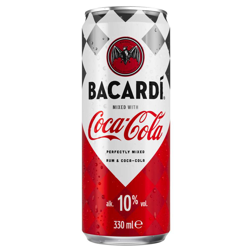 Produktabbildung Bacardi Rum Coca Cola 10%