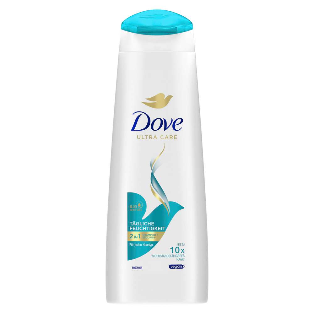 Produktabbildung Dove Shampoo & Spülung Tägliche Feuchtigkeit