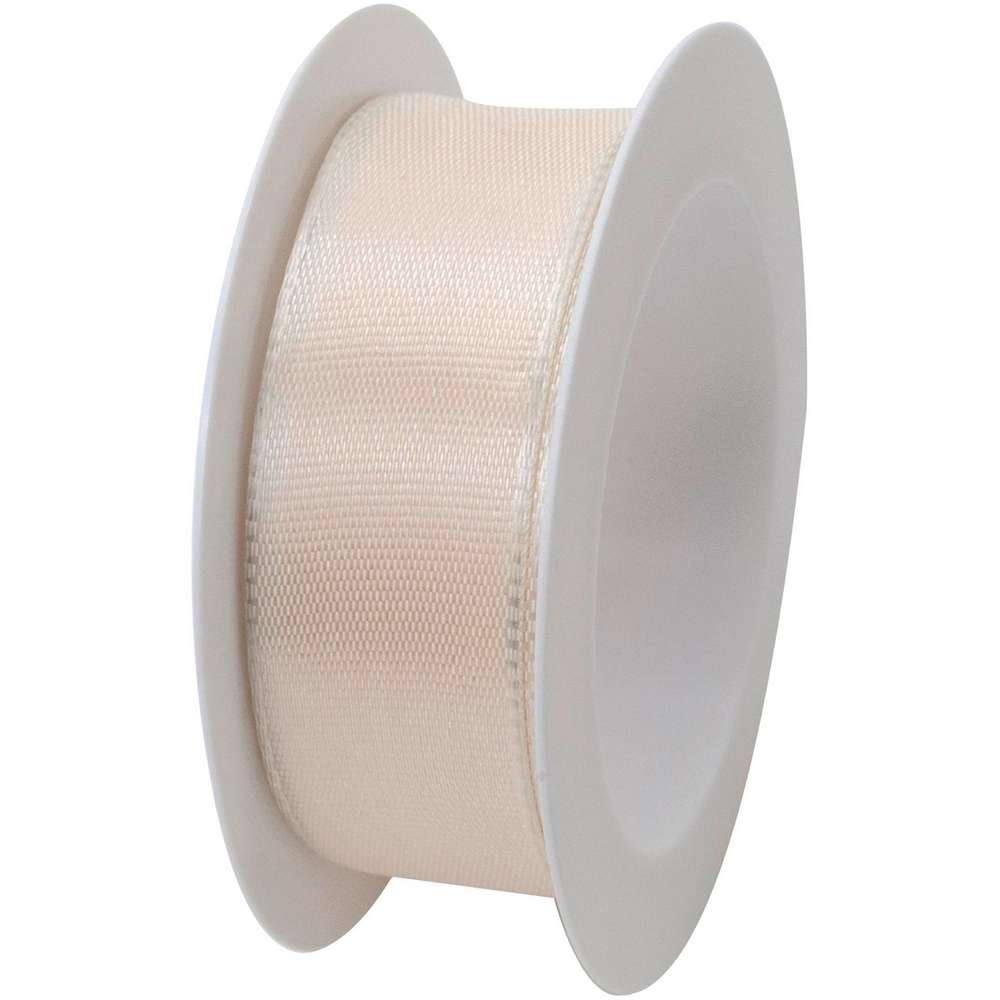 Produktabbildung Braun+Company Geschenk-Band Draht, creme 2,5m