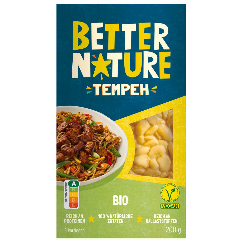 Produktabbildung BetterNature Bio Tempeh