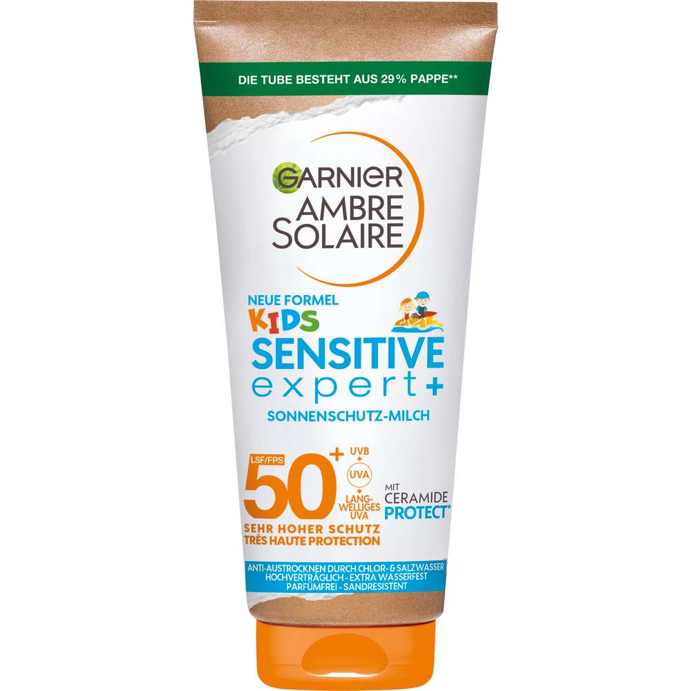 Produktabbildung Garnier Kids Sonnenschutz Sensitive 50+