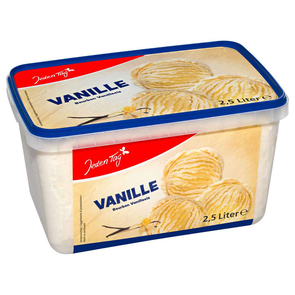 Produktabbildung Jeden Tag Eis, Bourbon Vanille