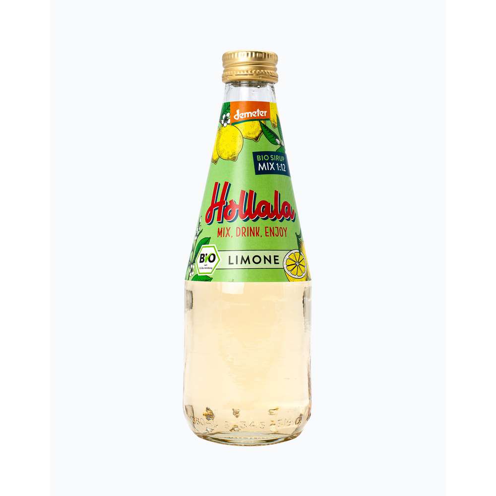 Produktabbildung Hollala Bio Sirup Limone