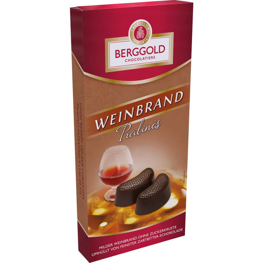 Produktabbildung Berggold Pralinen Weinbrandbohnen
