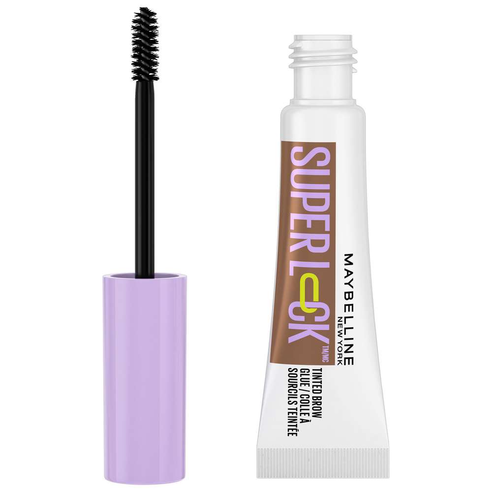 Produktabbildung Maybelline Augenbrauengel Super Lock Brow Glue 257 Medium Brown