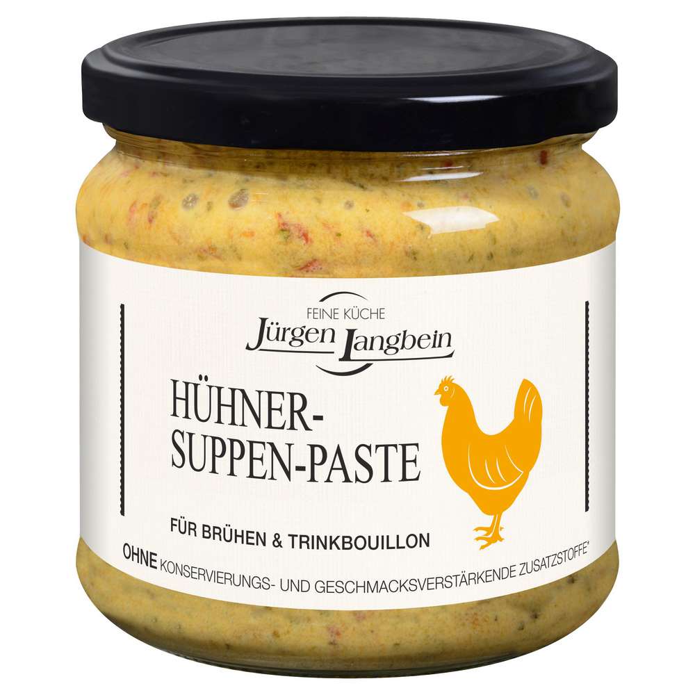 Produktabbildung Jürgen Langbein Hühner-Suppen Paste