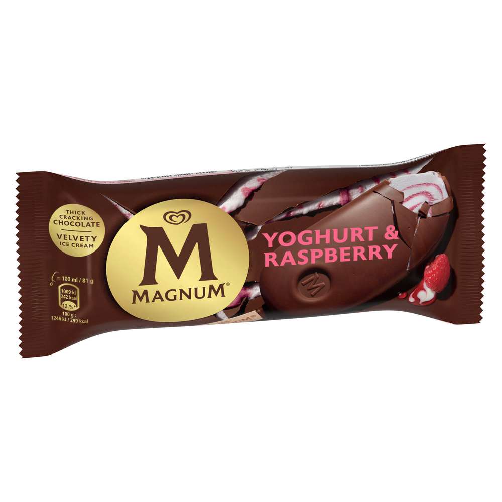 Produktabbildung Magnum Stiel-Eis, Joghurt & Himbeere