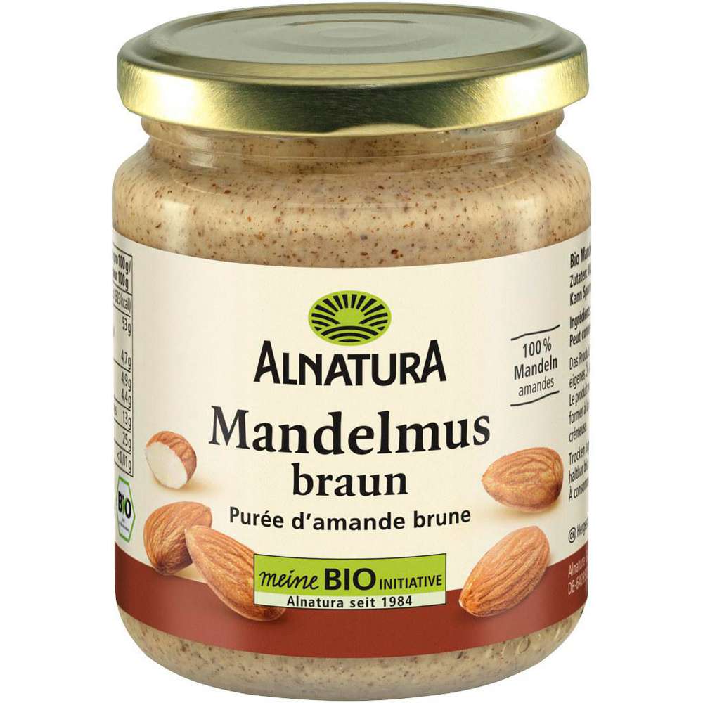 Produktabbildung Alnatura Bio Mandelmus, braun