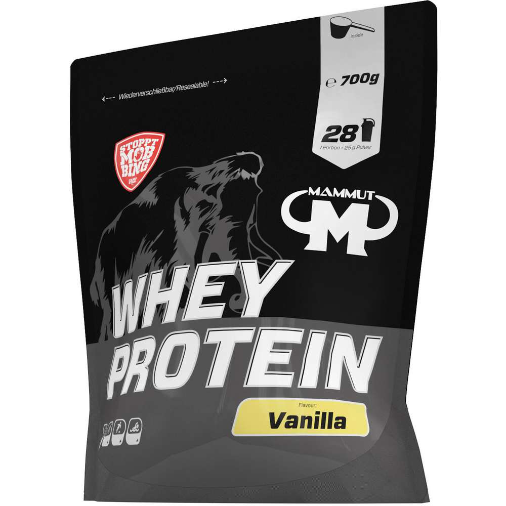 Produktabbildung Mammut Whey Protein Pulver, Vanille