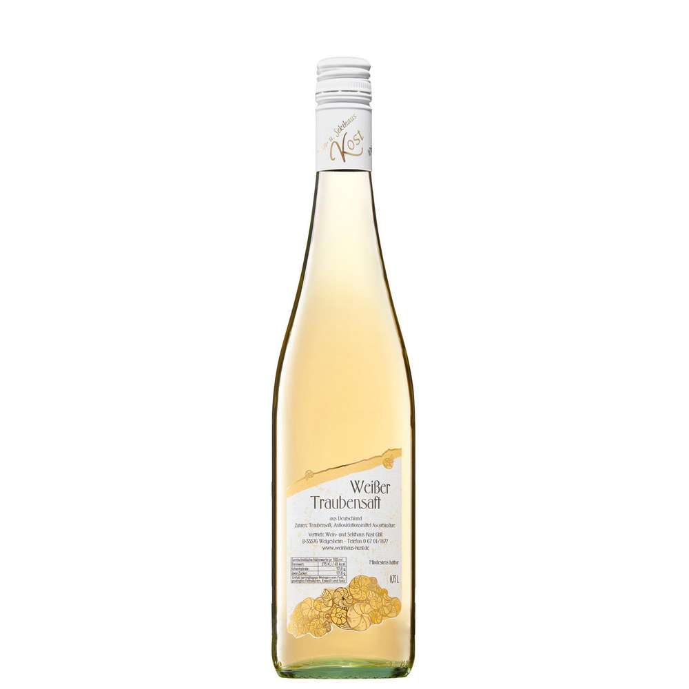 Produktabbildung Kost Traubensaft weiß alkoholfrei 