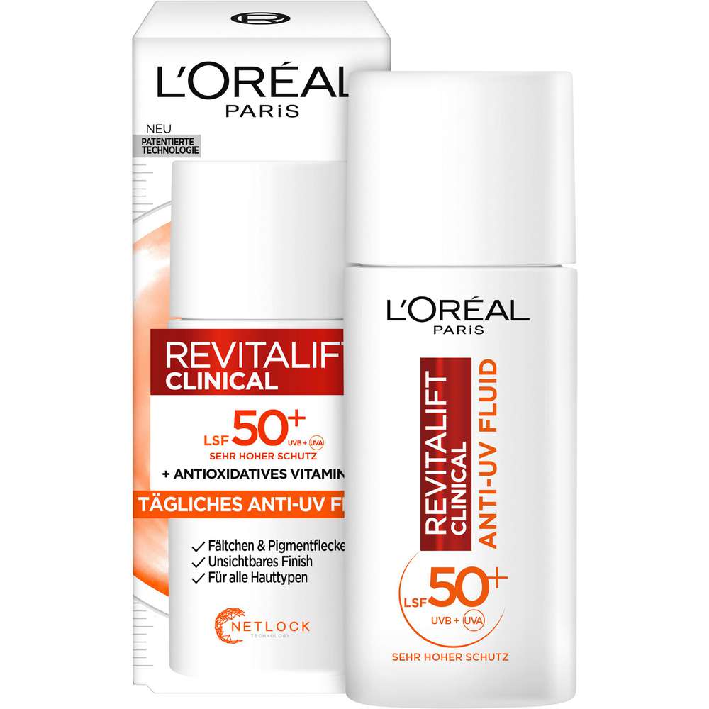 Produktabbildung L'Oreal Paris RevitaLift Clinical Vitamin C LSF50