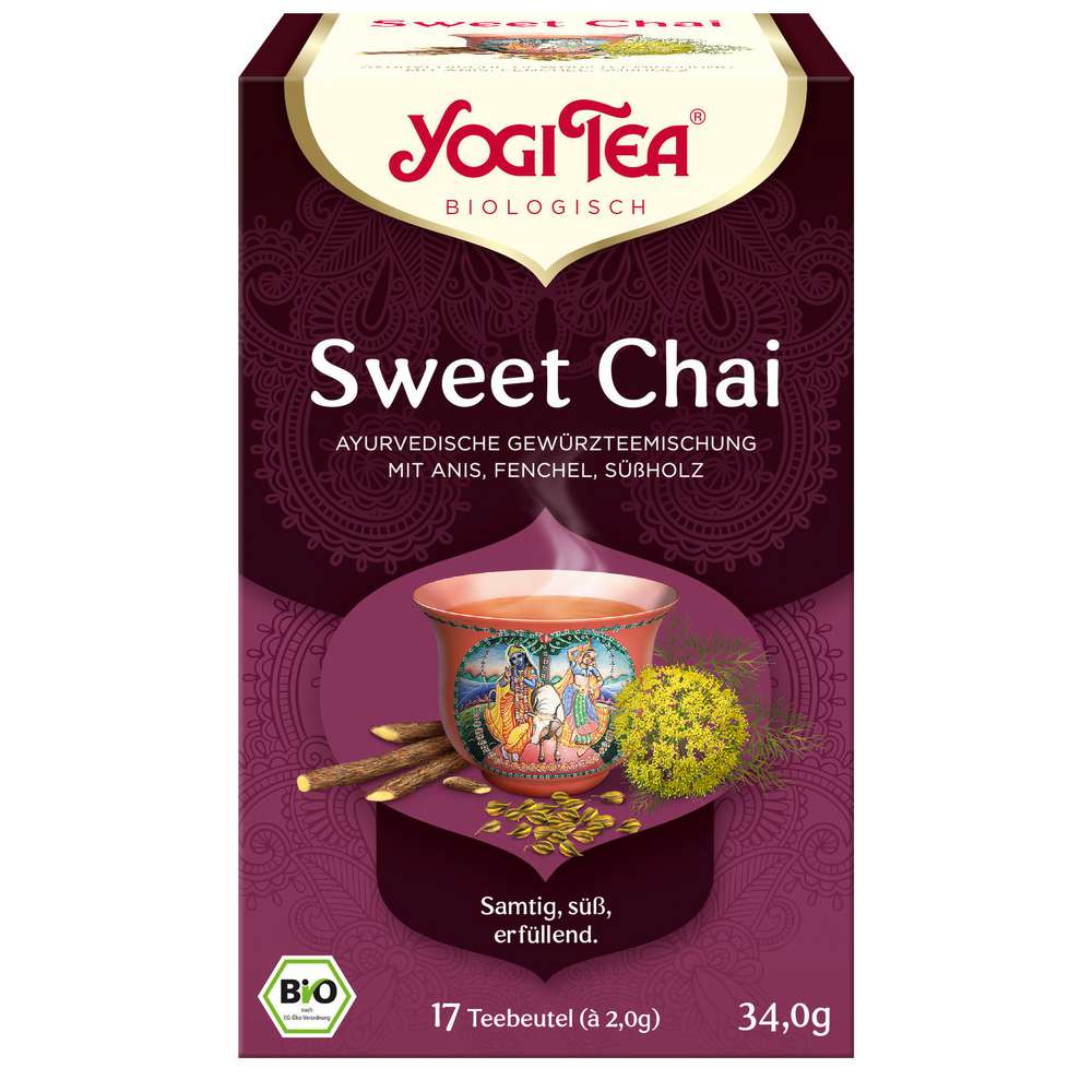 Produktabbildung Yogi Tea Bio Tee Sweet Chai