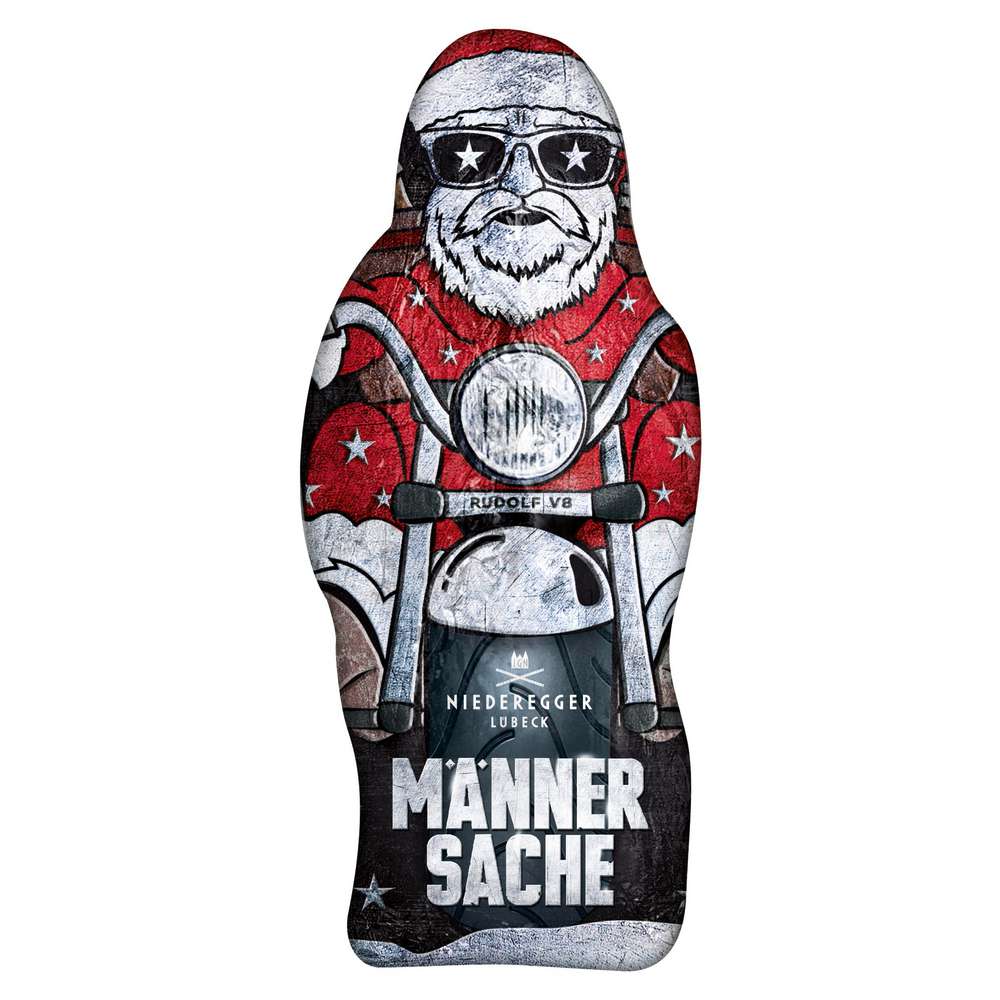 Produktabbildung Niederegger Marzipan-Weihnachtsmann Männersache