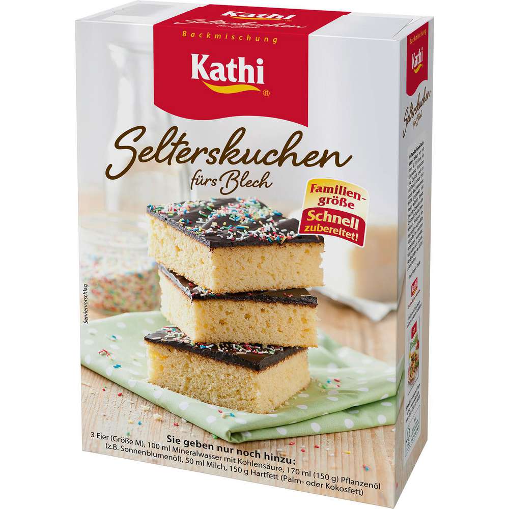 Produktabbildung Kathi Selterskuchen fürs Blech
