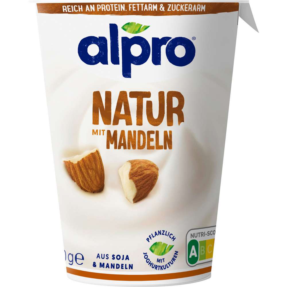 Produktabbildung Alpro Soja-Joghurtalternative Natur, Mandeln