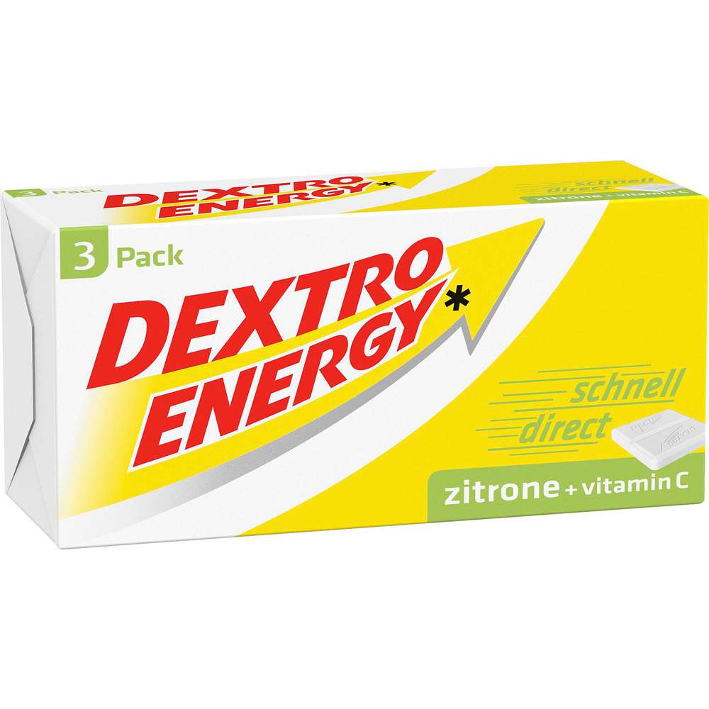 Produktabbildung Dextro Traubenzucker, Zitrone