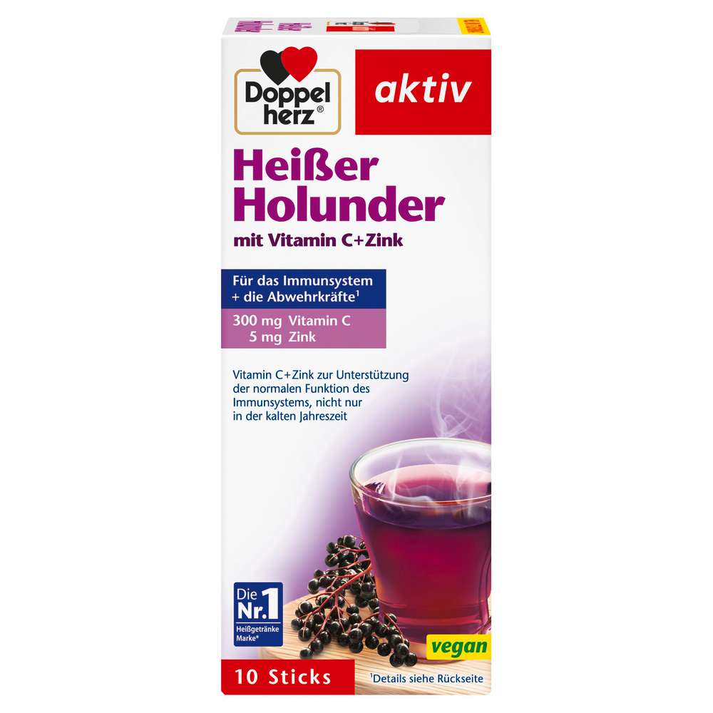 Produktabbildung Doppelherz Heißer Holunder