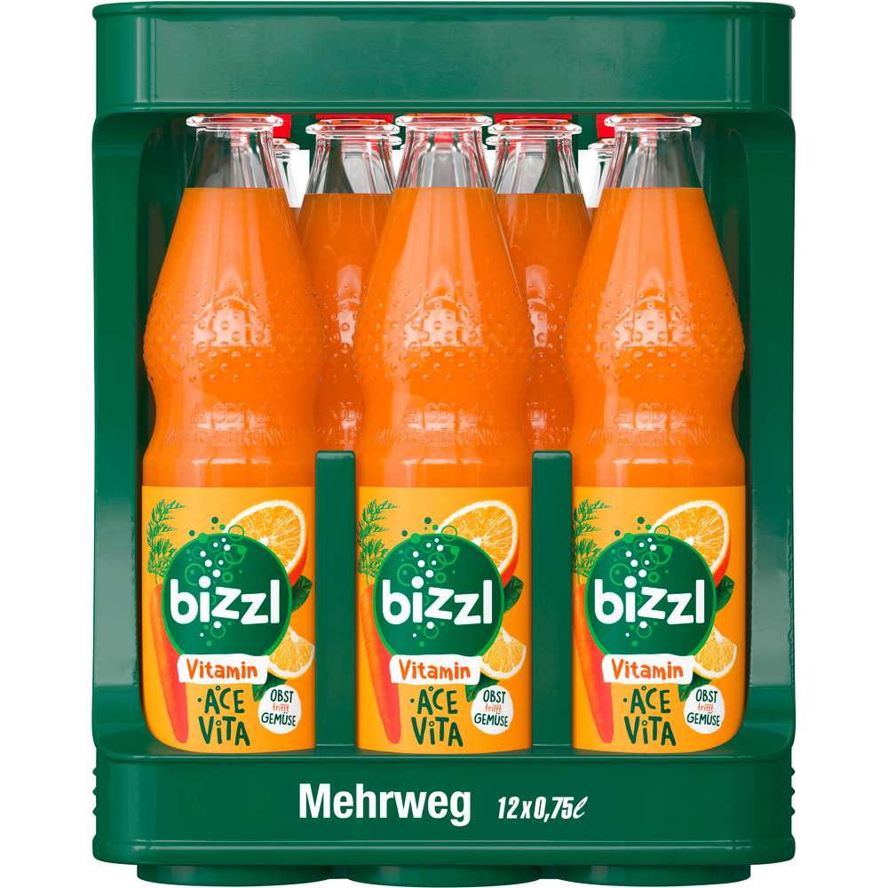Produktabbildung Bizzl ACE Vita Multivitamin Schorle (12x 0,750 Liter)