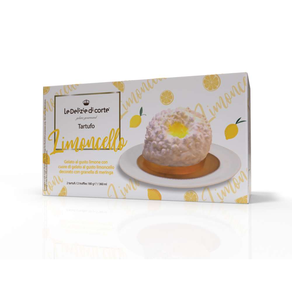 Produktabbildung Le Delizie di Corte Eis-Trüffel Tartufo, Limoncello