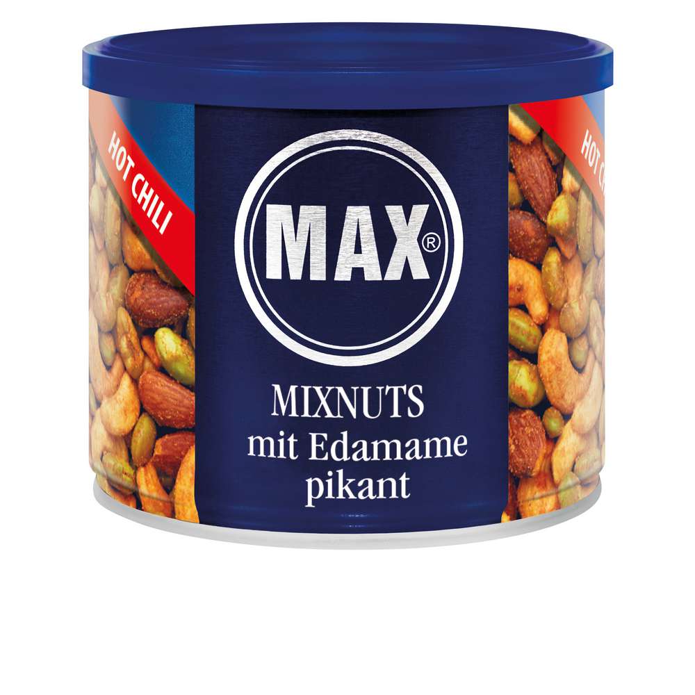 Produktabbildung MAX MixNuts mit Edamame, pikant