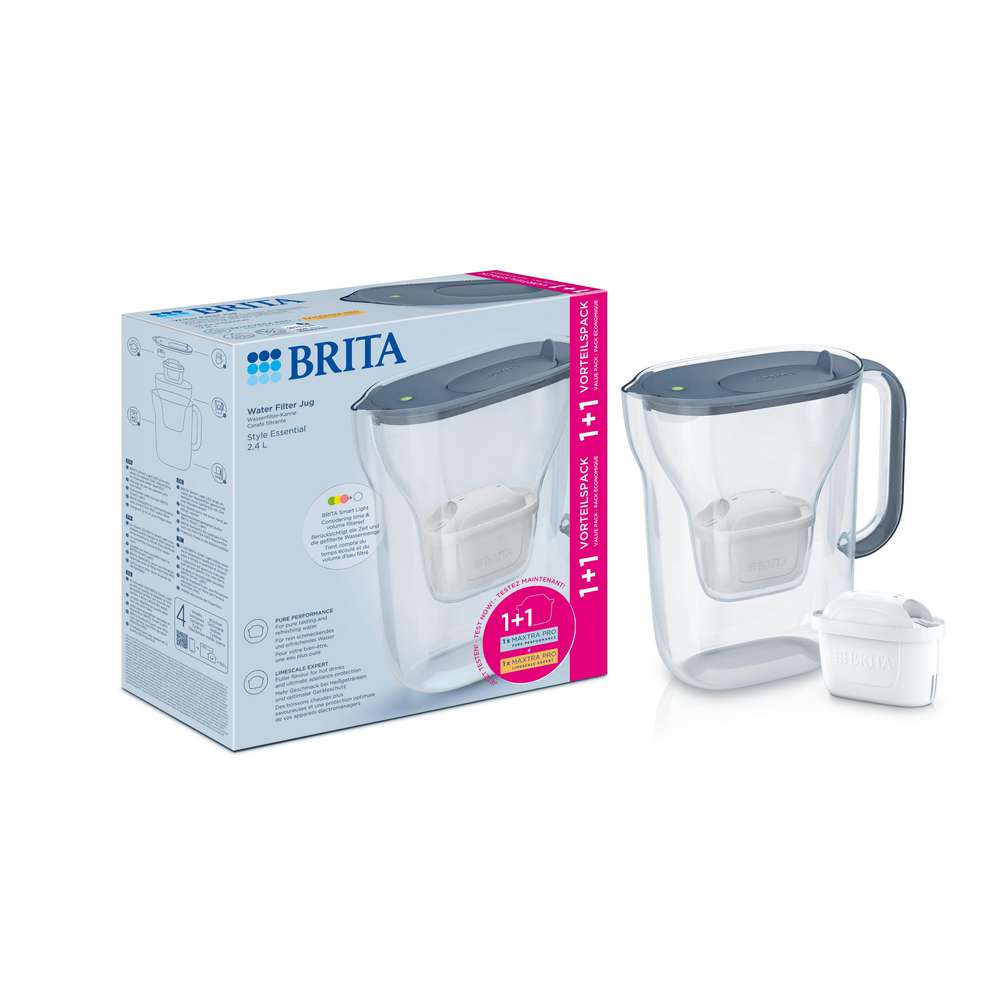 Produktabbildung Brita Wasserfilter-Kanne Style Essential Stein