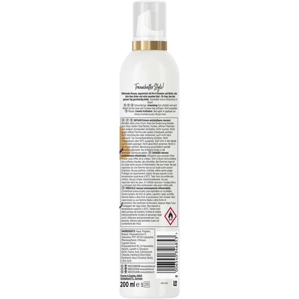 Produktabbildung Pantene Pro-V Perfect Volume Schaumfestiger mit Biotin