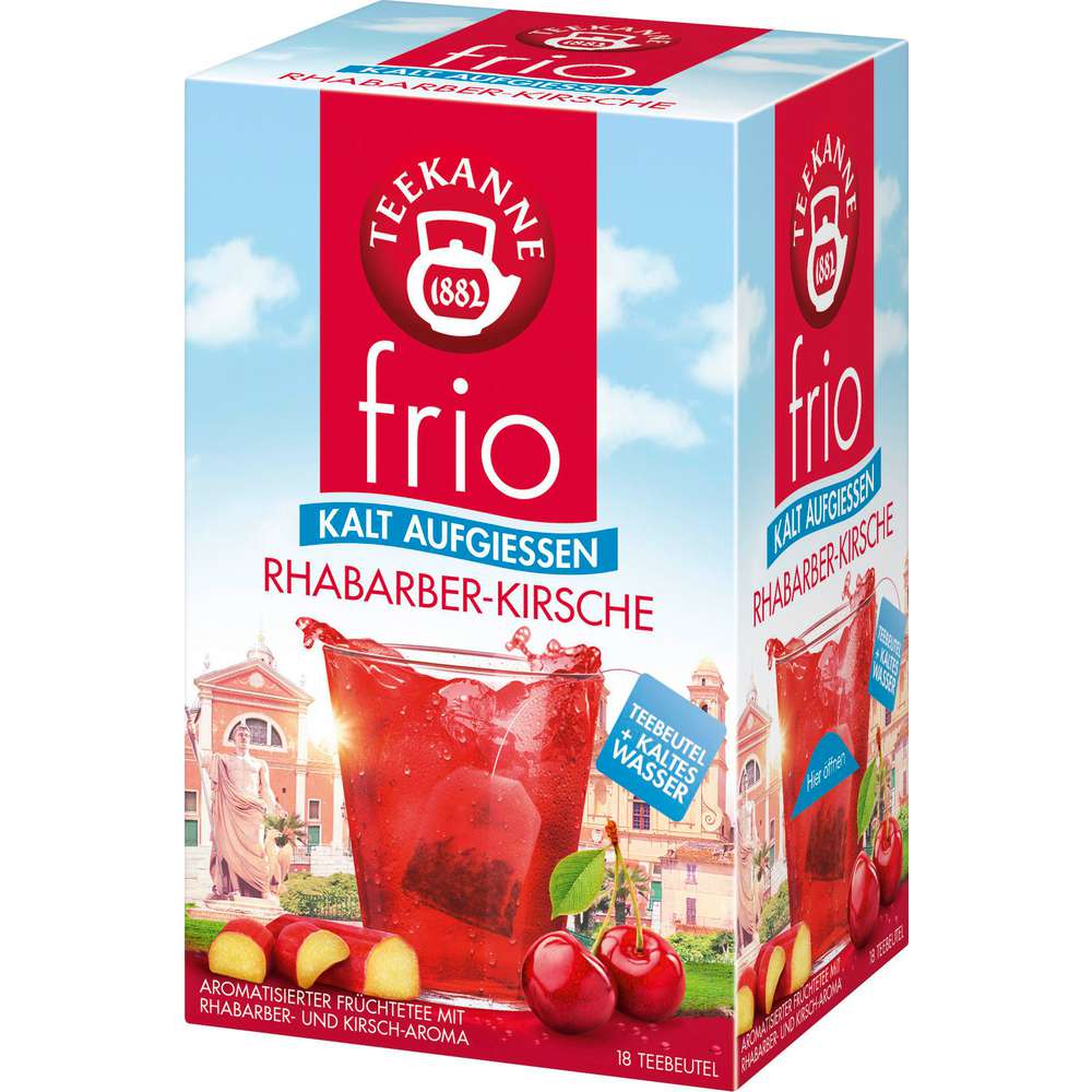 Produktabbildung Teekanne Instant Tee-Getränk frio, Rhabarber-Kirsche